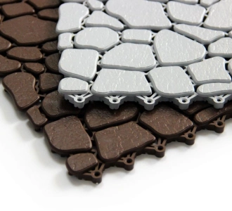 Прочное дренажное покрытие AQUA STONE для влажных зон 3