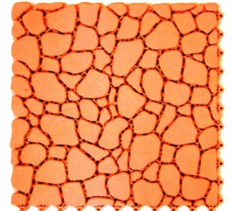 Прочное дренажное покрытие AQUA STONE для влажных зон 5