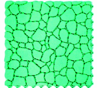 Прочное дренажное покрытие AQUA STONE для влажных зон 11