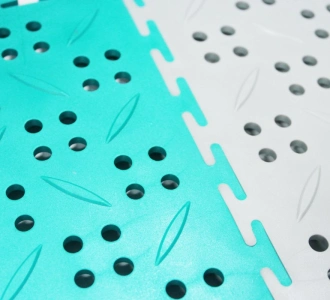 Дренажное прочное ПВХ покрытие Canal для влажных зон 17