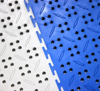 Дренажное прочное ПВХ покрытие Canal для влажных зон 22