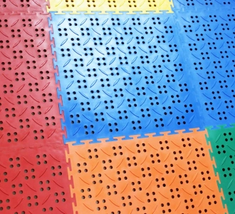 Дренажное прочное ПВХ покрытие Canal для влажных зон 9