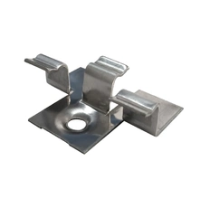 Крепеж промежуточный № 9 для каркаса из металлопрофиля и лаги ДПК (упак / 100 шт)