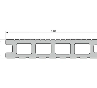Террасная доска Экстра 140х28 2