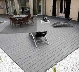 Террасная доска Техно 145х20 полнотелая 1