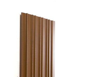 Фасадная реечная панель 200*26*3000 Бронза купить в Минске 1