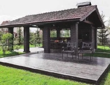 Беседки из древесно-полимерных композитов