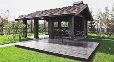 Беседки из древесно-полимерных композитов