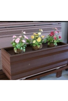 Цветник из ДПК