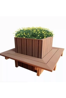 Кашпо из древесно-полимерного композита