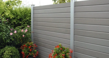 Ограждения из ДПК в Минске: фото наших работ