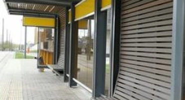 Остановки общественного транспорта из террасной доски