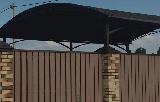 Заборная доска из древесно-полимерного композита