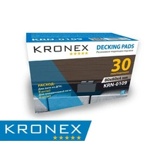 Резиновые подкладки под лаги KRONEX 80х60х4мм (упак. 30 шт)