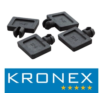 Табуляторы для плитки 4 мм KRONEX KRN-TST4 40шт для автомат. корректора угла наклона