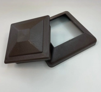 Крышка столба заборного Техно 120х120 4