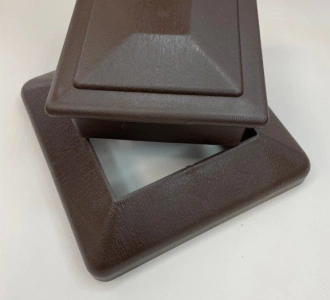 Крышка столба заборного Техно 120х120 3