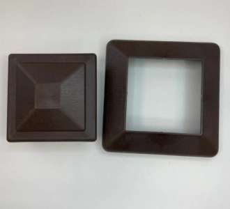 Крышка столба заборного Техно 120х120 1