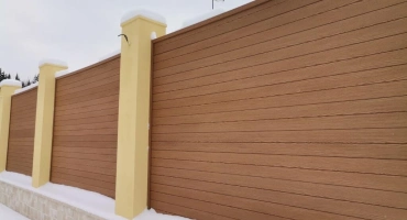 Монтаж забора из ДПК в Минске и области