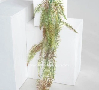 Искусственный папоротник свисающий 120 см Нефролепис 1