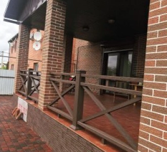 Ограждения из ДПК для террасы Бастион купить в Минске 12