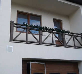 Ограждения из ДПК для террасы Бастион купить в Минске 7