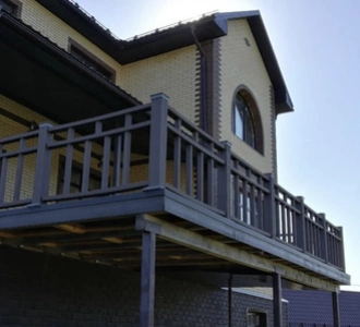 Ограждения из ДПК для террасы Грид купить в Минске 7