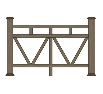 Ограждения из ДПК для террасы Вектор купить в Минске