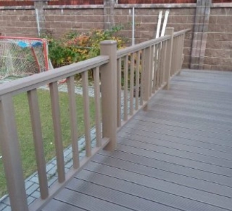 Ограждения из ДПК для террасы Раглан купить в Минске 6