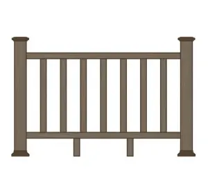 Купить ограждение из ДПК для террасы Раглан в Минске от производителя