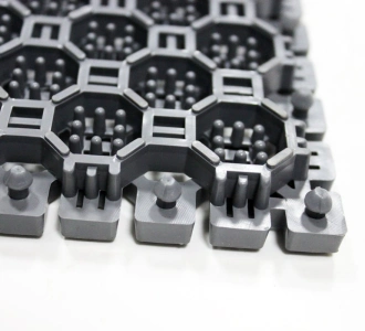 Optima Duos 16 мм — усиленная версия грязезащитного модульного покрытия 25