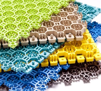 Optima Duos 16 мм — усиленная версия грязезащитного модульного покрытия 2