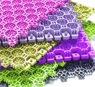 Optima Duos 16 мм — усиленная версия грязезащитного модульного покрытия 4