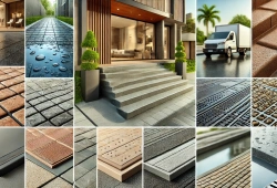 Антискользящие покрытия для улицы: безопасность в любую погоду