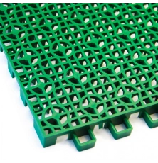 Модульное уличное спортивное покрытие Клевер-Спорт 335×335