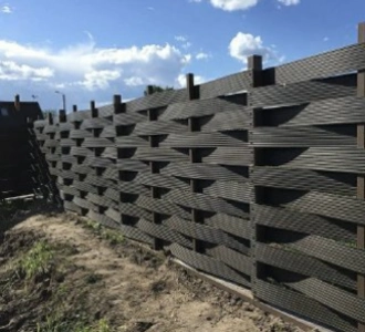 Заборная доска Техно 145х12 5