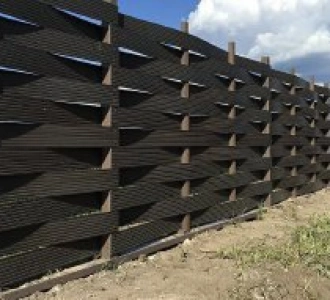 Заборная доска Техно 145х12 9